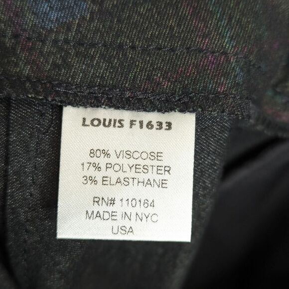 Avenue Montaigne Louis Straight Pant Match Less Plaid Women Size 4 - Picture 9 of 9